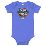 Fly, Philly, Fly! Sports Fan Crest - Baby Onesie