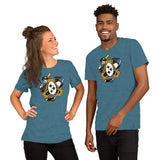 Pittsburgh - Three Rivers Roar Sports Fan Crest - Short-Sleeve Unisex T-Shirt