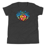 Blue Crab LOVE Crest - Youth Short Sleeve T-Shirt
