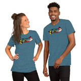 Blue Crab Maryland Banner, Short-Sleeve Unisex T-Shirt