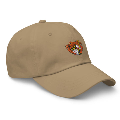 Maryland State Outline (Cardinal) / Baseball Hat