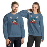 Blue Crab Maryland LAX, Unisex Sweatshirt