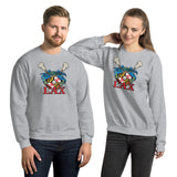 Blue Crab Maryland LAX, Unisex Sweatshirt