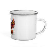 Arizona Sports Fan Crest  - Enamel Mug 12 oz