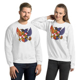 Birdland Baltimore Raven & Oriole Maryland Crest - Unisex Sweatshirt