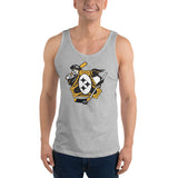 Pittsburgh - Three Rivers Roar Sports Fan Crest - Unisex Tank Top