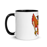 Birdland Baltimore Raven & Oriole Maryland Crest - Mug with Color Inside