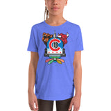 Chicago Sports Fan Crest - Youth Short Sleeve T-Shirt