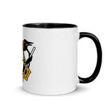 Pittsburgh - Three Rivers Roar Sports Fan Crest - Mug with Color Inside