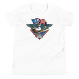 Fly, Philly, Fly! Sports Fan Crest - Youth Short Sleeve T-Shirt