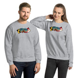 Blue Crab Maryland Banner, Unisex Sweatshirt