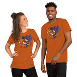 Birdland Baltimore Raven & Oriole Maryland Crest - Short-Sleeve Unisex T-Shirt