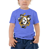 Pittsburgh - Three Rivers Roar Sports Fan Crest - Toddler Short Sleeve Tee
