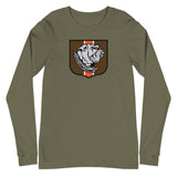Cleveland Browns Dawg Crest, Unisex Long Sleeve Tee