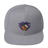 Raven Crab Football Maryland Crest, Embroidered Snapback Hat
