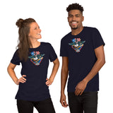 Fly, Philly, Fly! Sports Fan Crest - Short-Sleeve Unisex T-Shirt