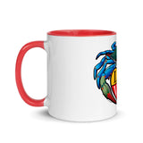 Blue Crab LOVE Crest - Mug with Color Inside