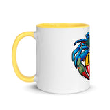 Blue Crab LOVE Crest - Mug with Color Inside