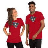 Fly, Philly, Fly! Sports Fan Crest - Short-Sleeve Unisex T-Shirt