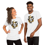 Pittsburgh - Three Rivers Roar Sports Fan Crest - Short-Sleeve Unisex T-Shirt