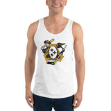 Pittsburgh - Three Rivers Roar Sports Fan Crest - Unisex Tank Top