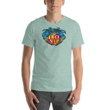 Blue Crab LOVE Crest - Short-Sleeve Unisex T-Shirt
