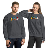 Blue Crab Maryland Banner, Unisex Sweatshirt