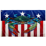 USA Blue Crab, Large Flag, 60 x 36" with 2 grommet