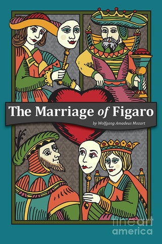 The Marriage of Figaro - Theater Art Print