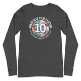Annapolis Film Festival:  10 Years (front) & 2013-2022 (back) - Unisex Long Sleeve Tee