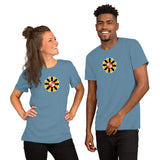 Maryland Power Flower, Short-Sleeve Unisex T-Shirt