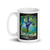 USNA Class of 2022 with Blue Angels - White glossy mug