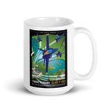 USNA Class of 2022 with Blue Angels - White glossy mug