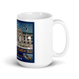 USNA Class of 2022, 15 oz - White glossy mug